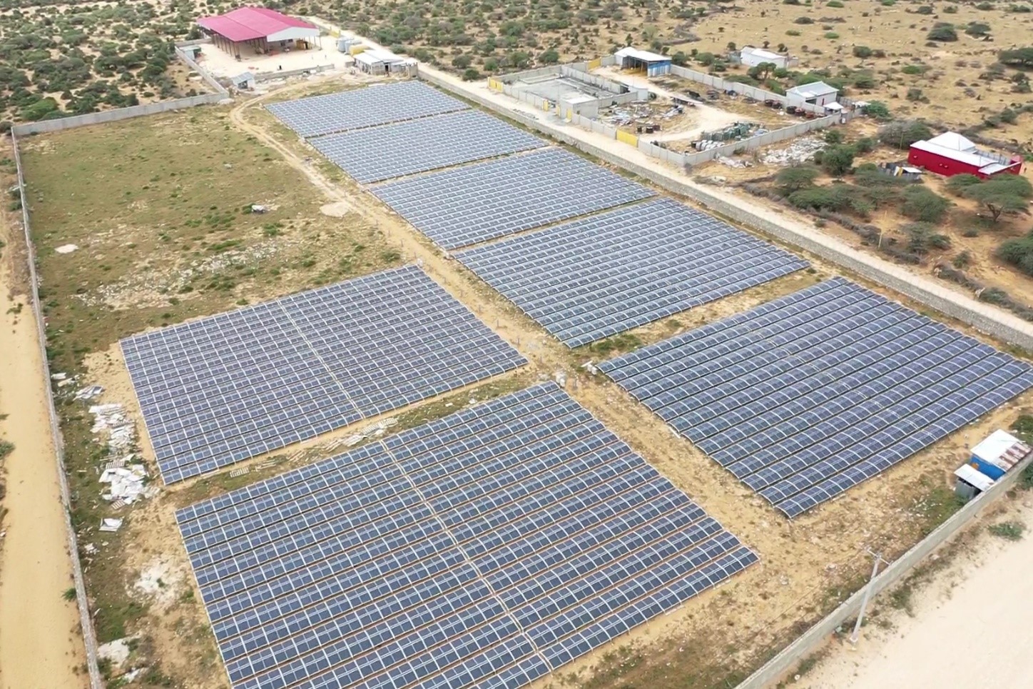 Large Solar Hybrid Power Plant in Somalia